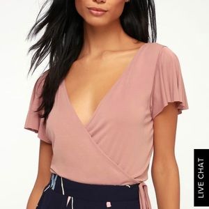 Lulu’s Bel Air Mauve Top
